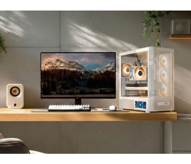 MODECOM Volcano AQ400 ARGB Midi White - 1486759 - zdjęcie 11